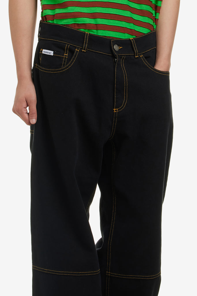 LADY LUCK BAGGY CANVAS TROUSERS - WORKSOUT WORLDWIDE