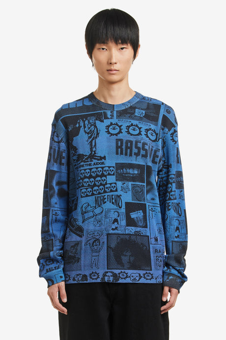 COLLAGE WAFFLE THERMAL L/S