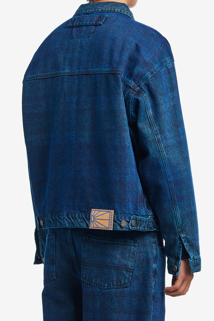 ALLOVER PRINTED DENIM JACKET - WORKSOUT WORLDWIDE