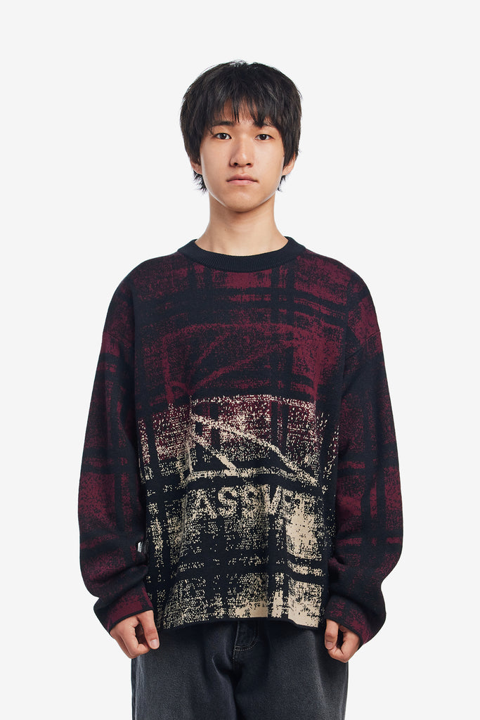 LOGO KNIT SWEATER - WORKSOUT WORLDWIDE
