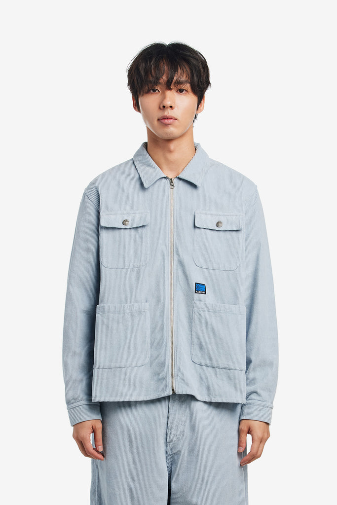 CORDUROY ZIP SHIRT - WORKSOUT WORLDWIDE