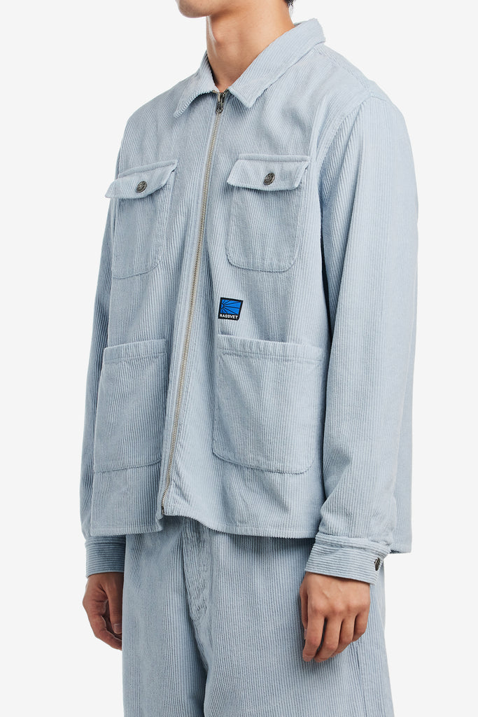 CORDUROY ZIP SHIRT - WORKSOUT WORLDWIDE