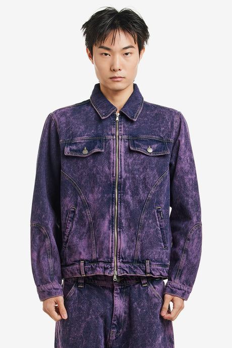 ZIP DENIM JACKET