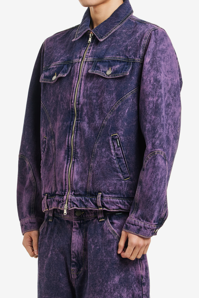 ZIP DENIM JACKET - WORKSOUT WORLDWIDE