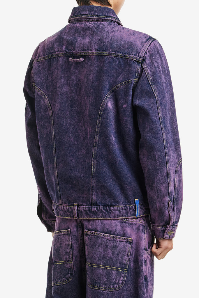 ZIP DENIM JACKET - WORKSOUT WORLDWIDE