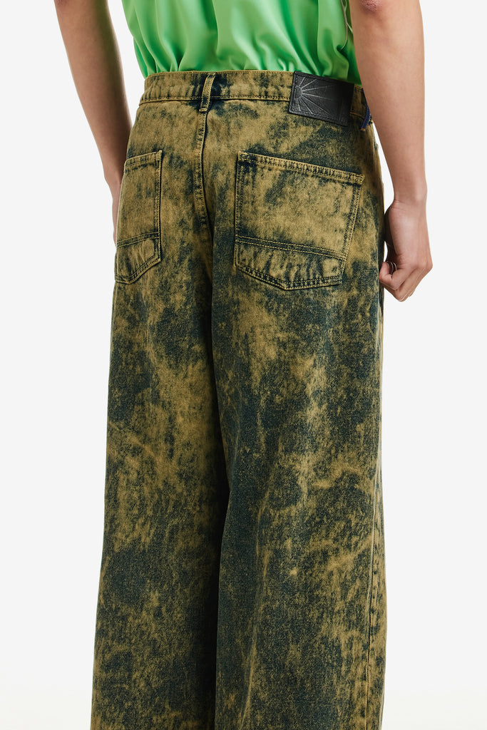 ACID WASH BAGGY DENIM PANTS - WORKSOUT WORLDWIDE