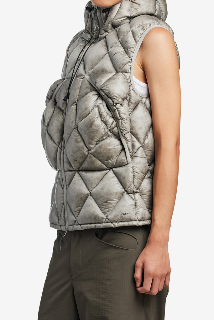 NUNA 800FILL HOODED DOWN VEST - WORKSOUT WORLDWIDE