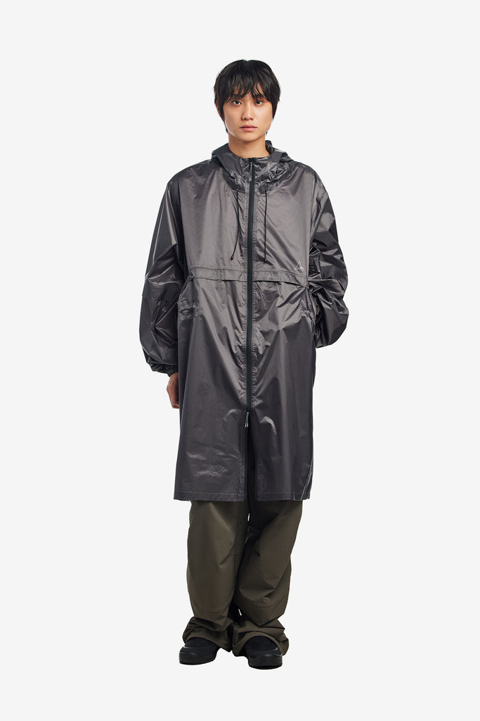 SURFACE PACKABLE GRID RAIN COAT - WORKSOUT WORLDWIDE
