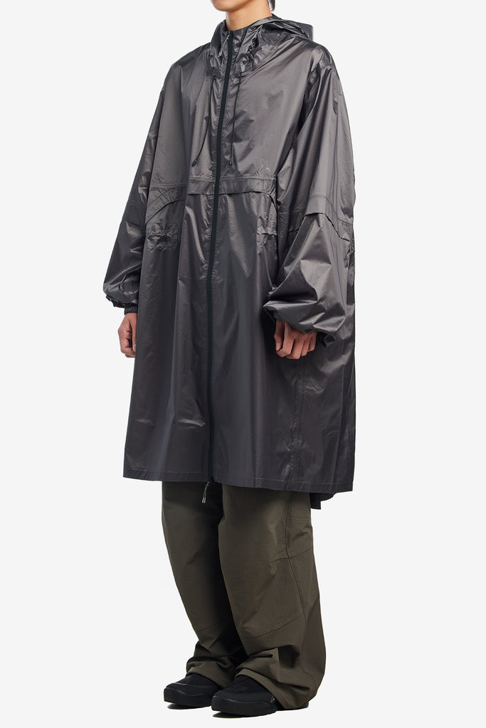 SURFACE PACKABLE GRID RAIN COAT - WORKSOUT WORLDWIDE