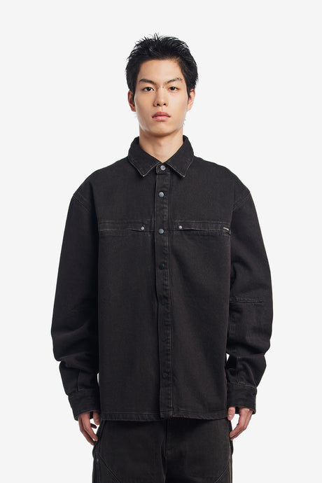 X WRANGLER LONA DENIM SHIRT
