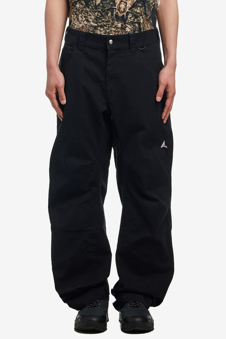 CRIMP SHAPED COTTON PANTS