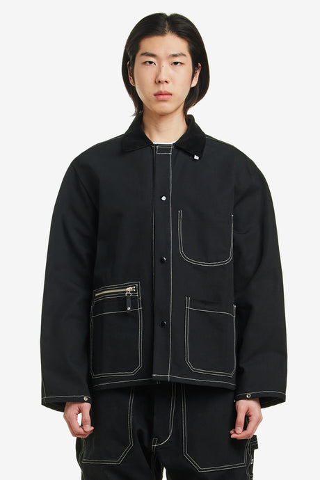STITCH DUCK CANVAS WELDERS JACKET
