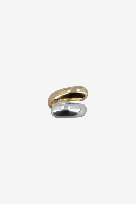 SKINNY BABY HORN RING DUO