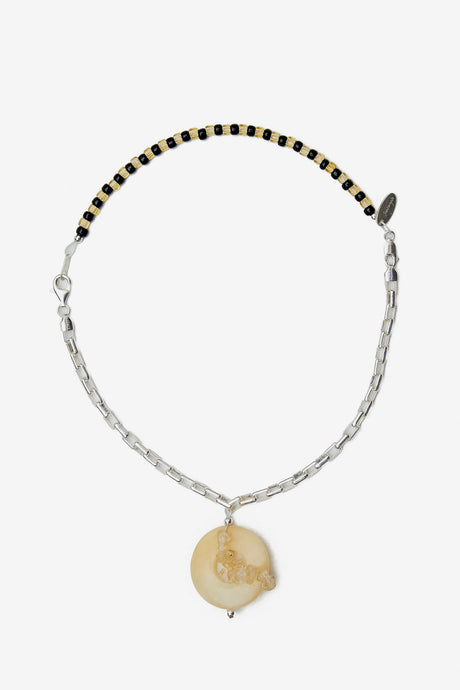 BASTA ANKLET/NECKLACE HONEY JASPER