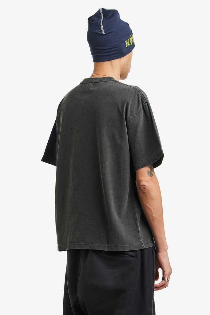 SAVOUR OVER DYED CURB LOGO SHIRT - WORKSOUT WORLDWIDE