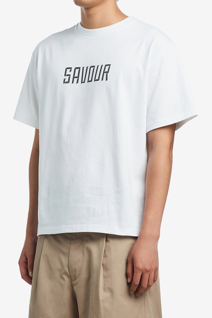 SAVOUR CURB LOGO TEE - WORKSOUT WORLDWIDE