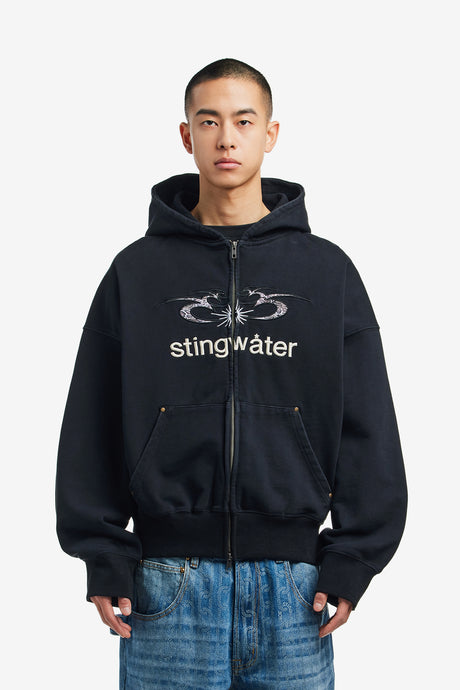 MOSES SNAKE ZIP HOODIE