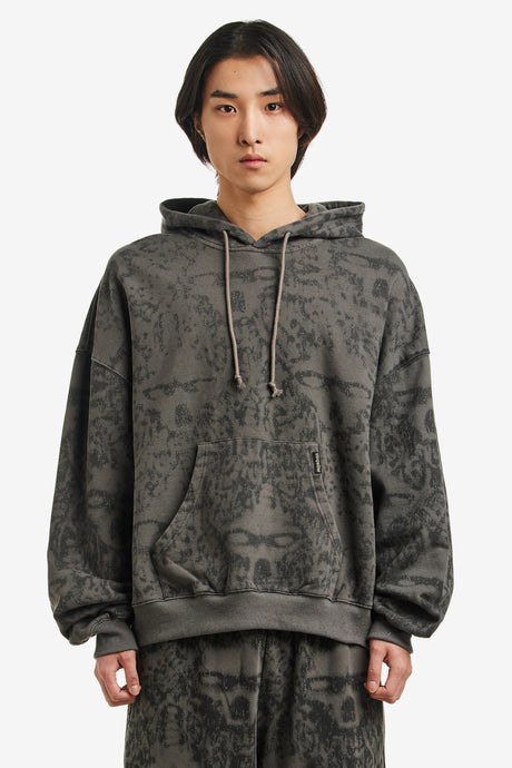 EGO DEATH HOODED PULLOVER SWEATSHIRT