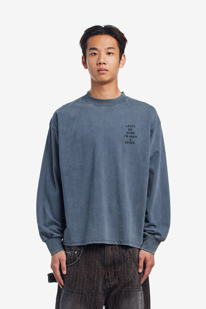 MINI CRISIS LS T SHIRT - WORKSOUT WORLDWIDE