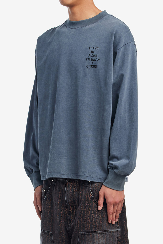 MINI CRISIS LS T SHIRT - WORKSOUT WORLDWIDE