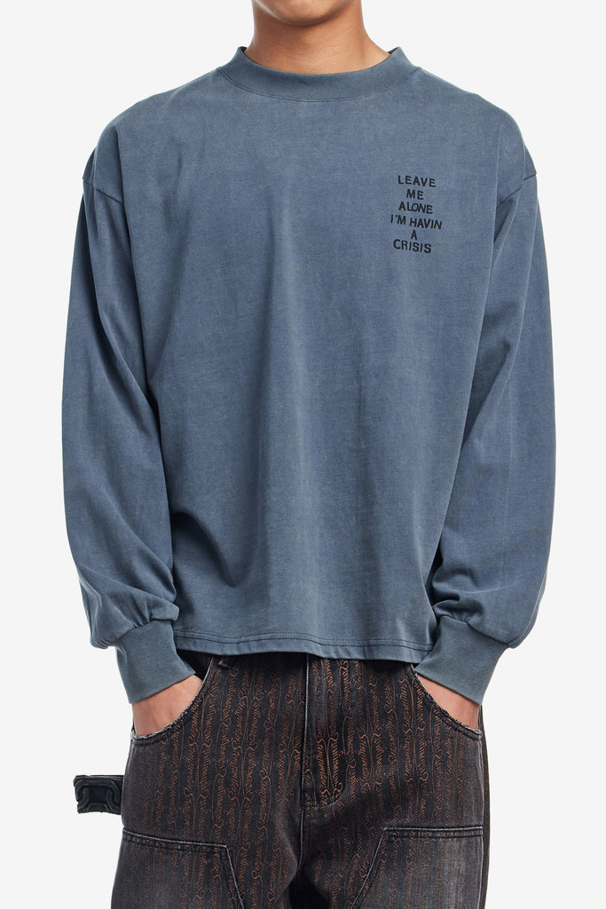 MINI CRISIS LS T SHIRT - WORKSOUT WORLDWIDE