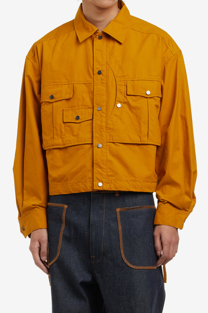 HALF MOON PK CROPPED SHIRT - WORKSOUT WORLDWIDE