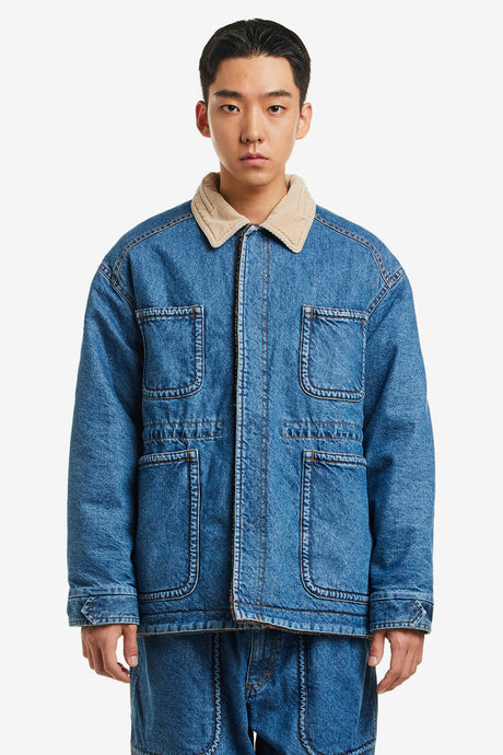 DENIM BOA COVERALL