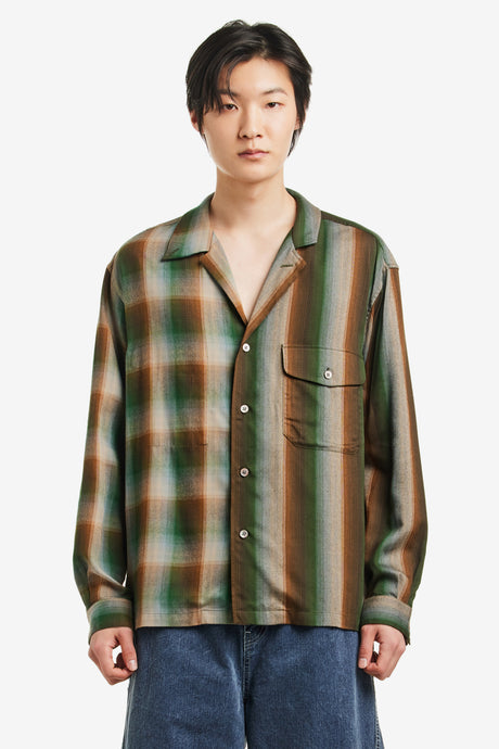 ASYMMETRY COLLAR SHIRT