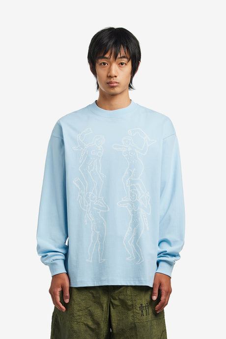 FEMALE LEG THROWING LONGSLEEVE