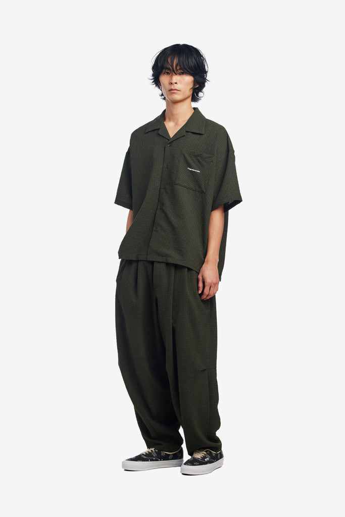 SEERSUCKER BALLOON PANTS - WORKSOUT WORLDWIDE