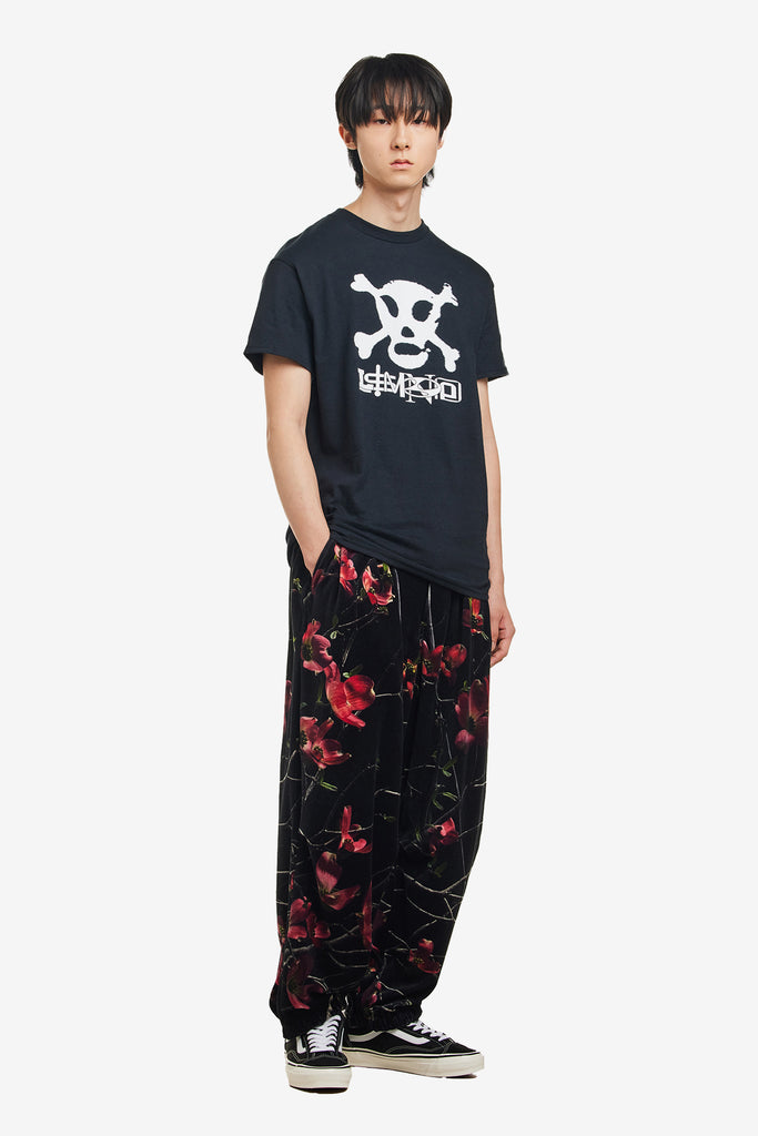 DOGWOOD VELOUR BALLOON PANTS - WORKSOUT WORLDWIDE