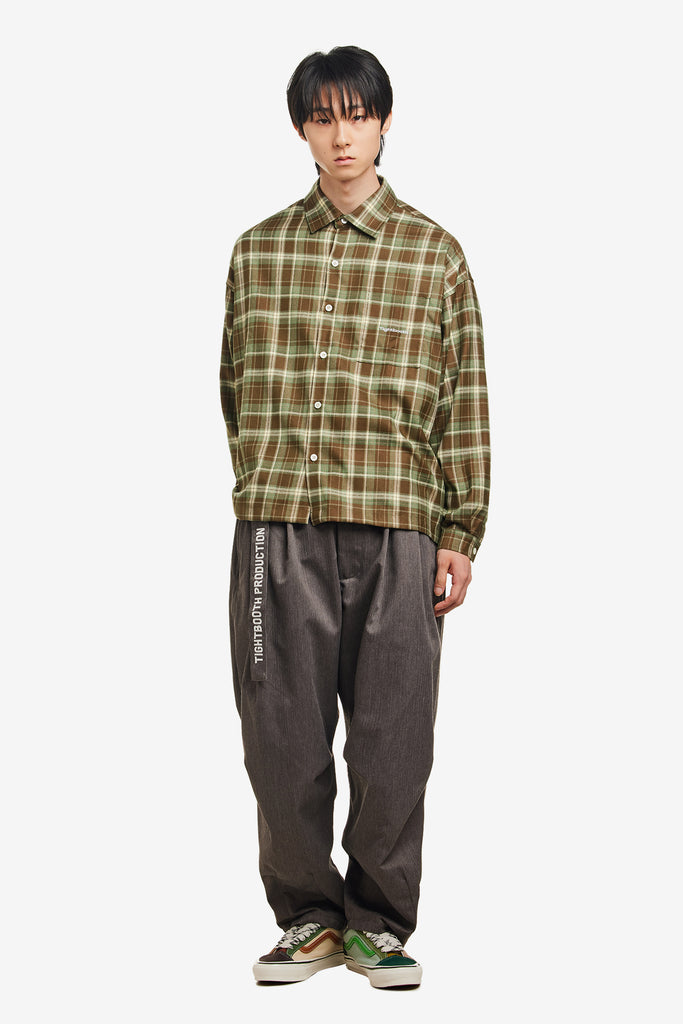 PLAID L/S SHIRT - WORKSOUT WORLDWIDE