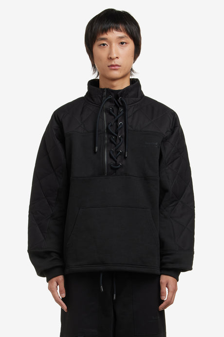 X HUMBERTO LEON RUGBY FUNNEL NECK SWEATSHIRT