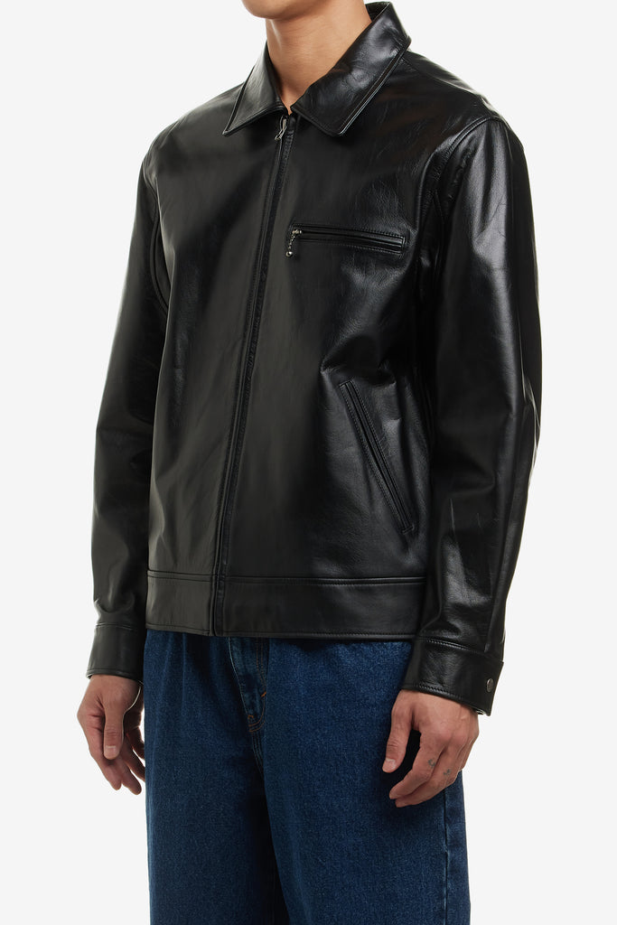 LEATHER SPORTS JACKET - WORKSOUT WORLDWIDE