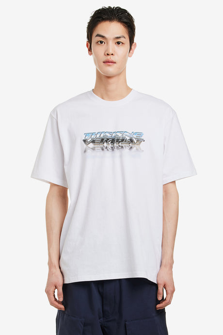 METALLIC LOGO TEE