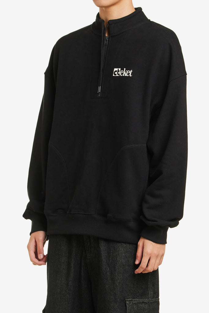 PLAN HALF ZIP-UP SWEATSHIRT - WORKSOUT WORLDWIDE