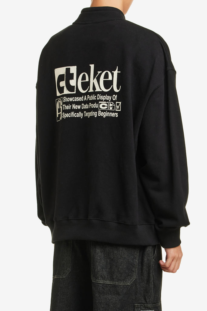 PLAN HALF ZIP-UP SWEATSHIRT - WORKSOUT WORLDWIDE