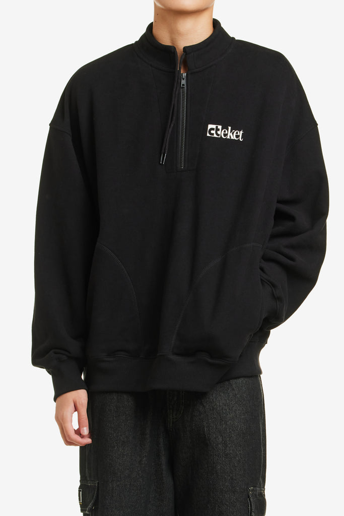 PLAN HALF ZIP-UP SWEATSHIRT - WORKSOUT WORLDWIDE
