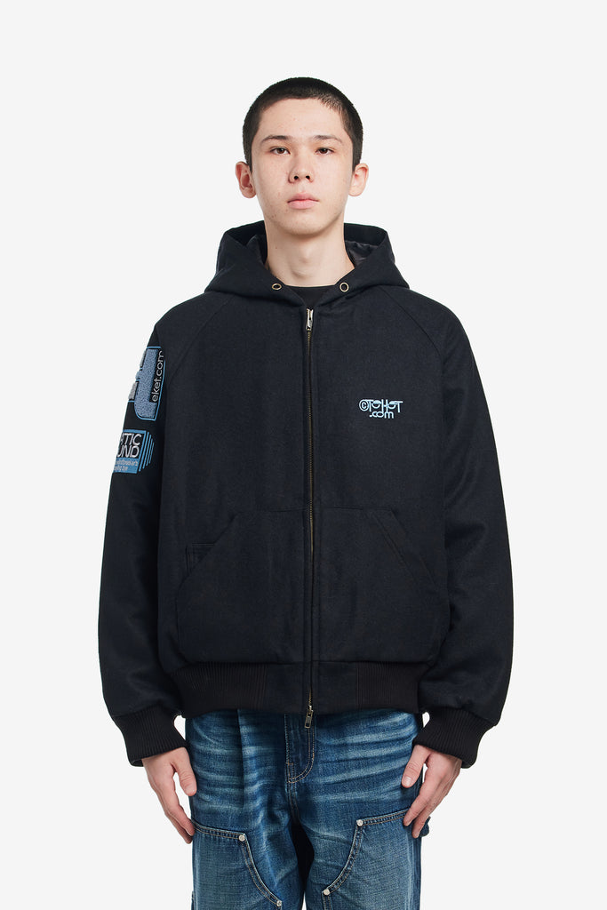 STATIC SOUND VARSITY JACKET - WORKSOUT WORLDWIDE