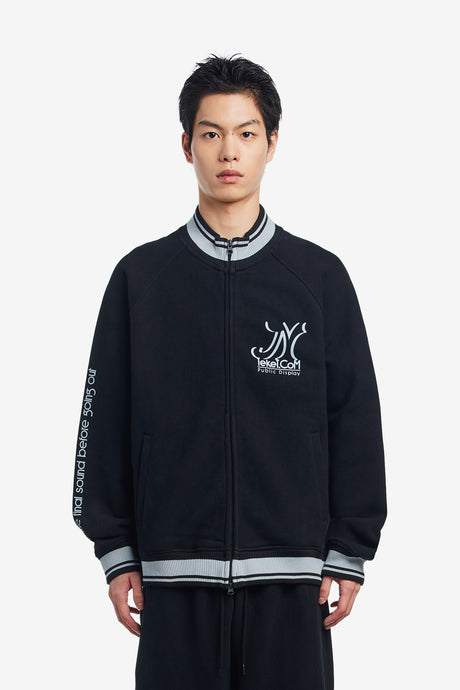 ZZZIP TRACK ZIP-UP SWEATSHIRT