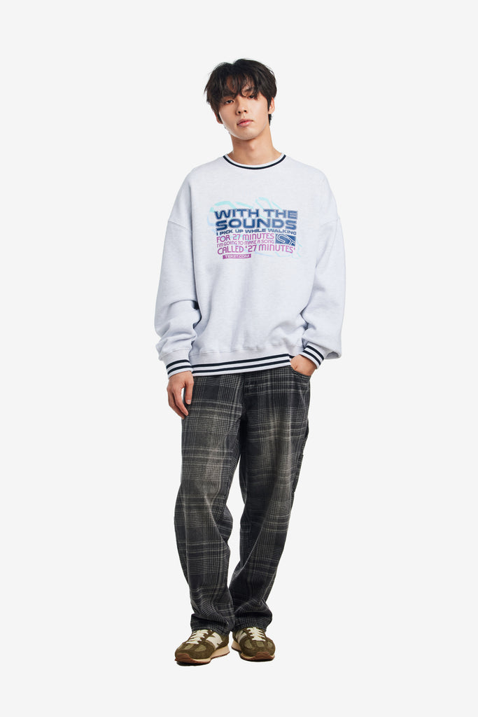 27 MINUTES SONG SWEATSHIRT - WORKSOUT WORLDWIDE