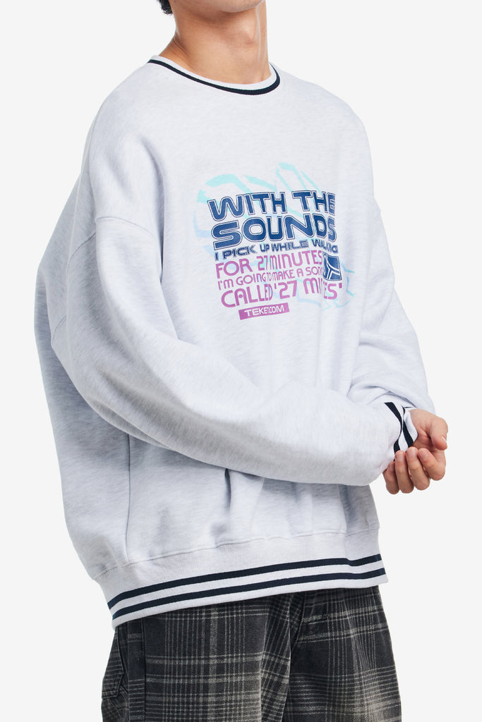 27 MINUTES SONG SWEATSHIRT - WORKSOUT WORLDWIDE
