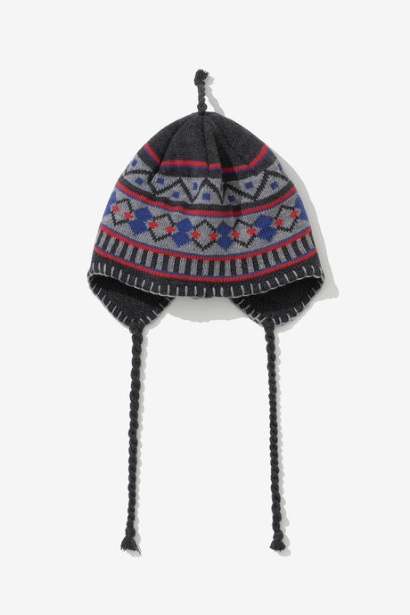 COLOR VISION EARFLAP BEANIE