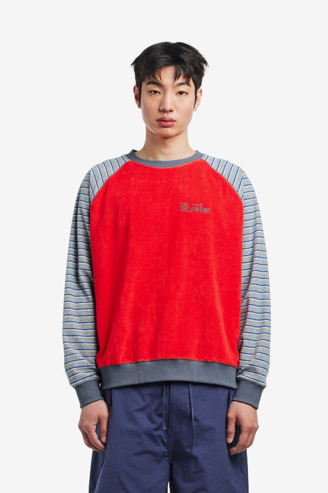 SCRIPT TERRY SWEATSHIRT