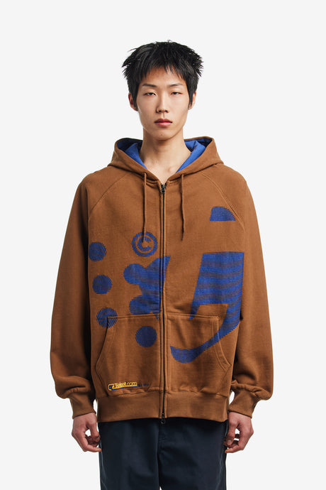 DOT-COM ZIP-UP HOODIE