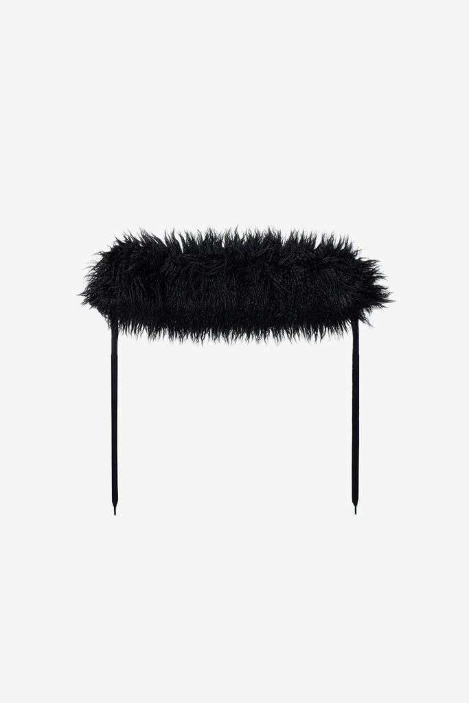 FAUX FUR COLLAR SCARF - WORKSOUT WORLDWIDE