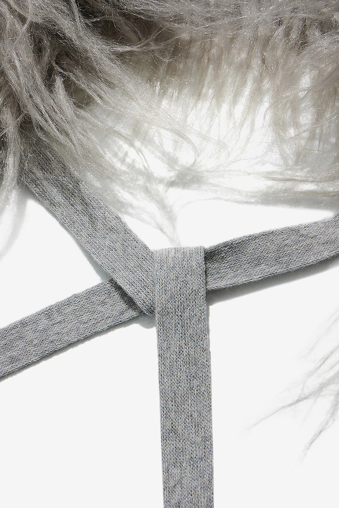 FAUX FUR COLLAR SCARF - WORKSOUT WORLDWIDE