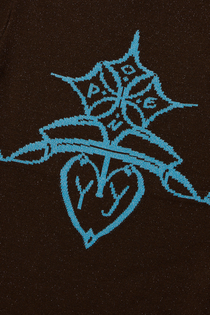 SLIT SHOULDER KNIT TOP - WORKSOUT WORLDWIDE