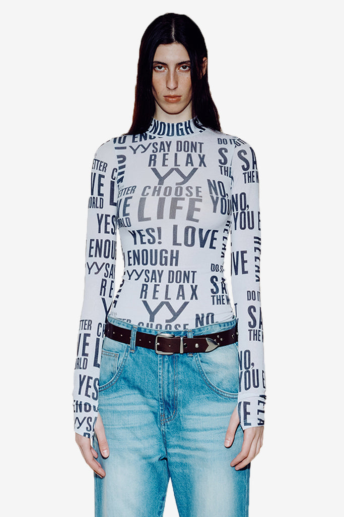 SLOGAN GRAPHIC TOP - WORKSOUT WORLDWIDE
