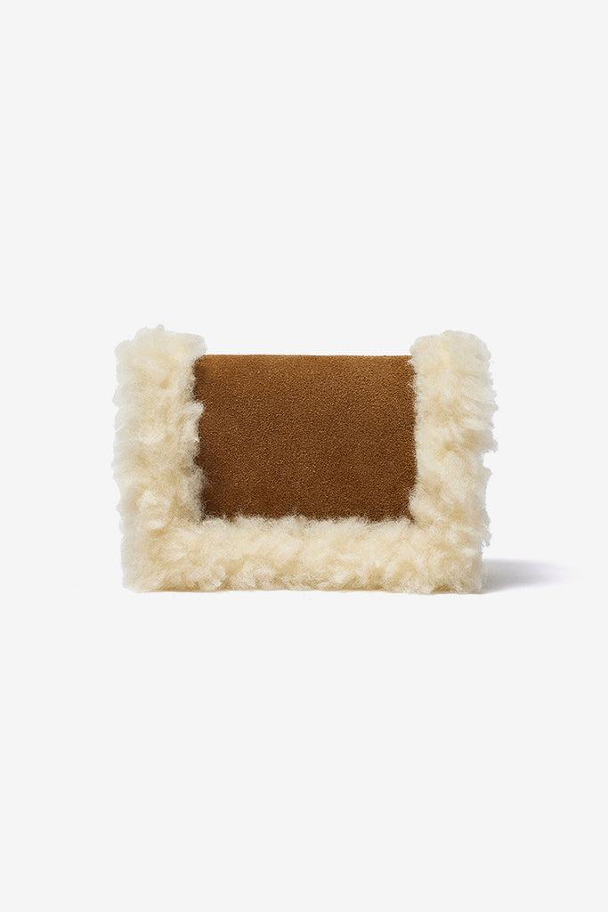 MICRO SHEARLING STUD WALLET BAG - WORKSOUT WORLDWIDE